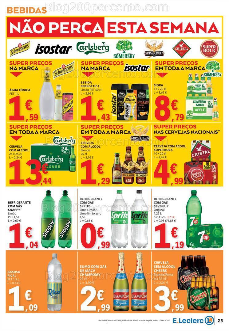 Antevisão Folheto E-LECLERC Promoções de 5 a 10 janeiro