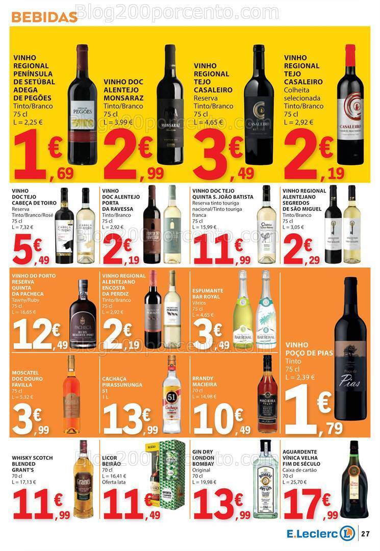 Antevisão Folheto E-LECLERC Promoções de 5 a 10 janeiro