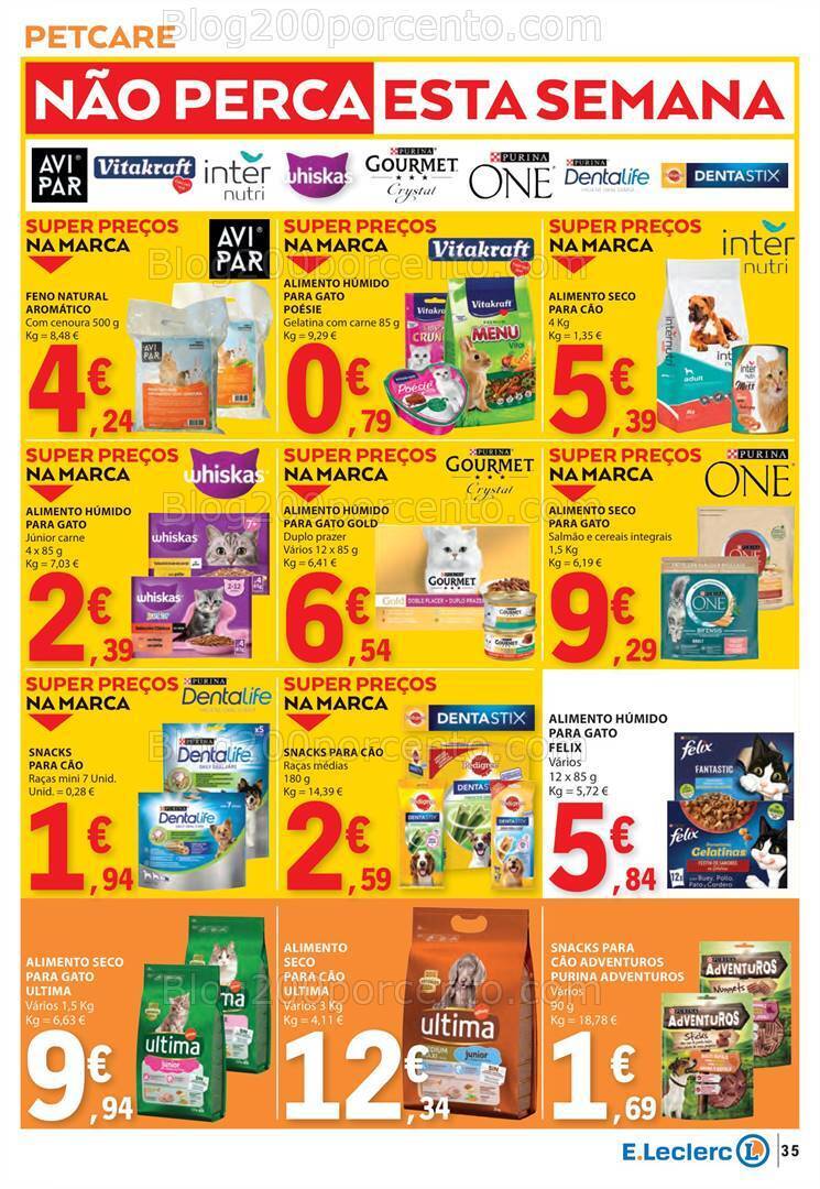 Antevisão Folheto E-LECLERC Promoções de 5 a 10 janeiro