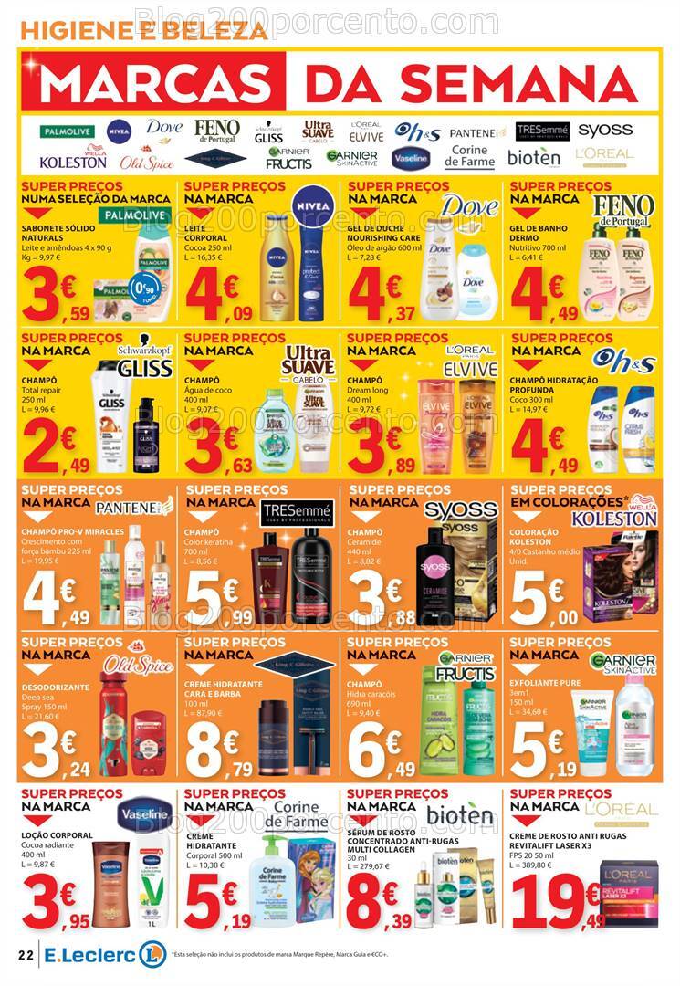 Antevisão Folheto E-LECLERC Promoções de 5 a 11 dezembro