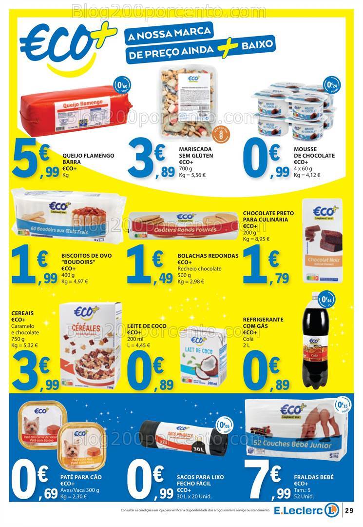 Antevisão Folheto E-LECLERC Promoções de 5 a 11 dezembro