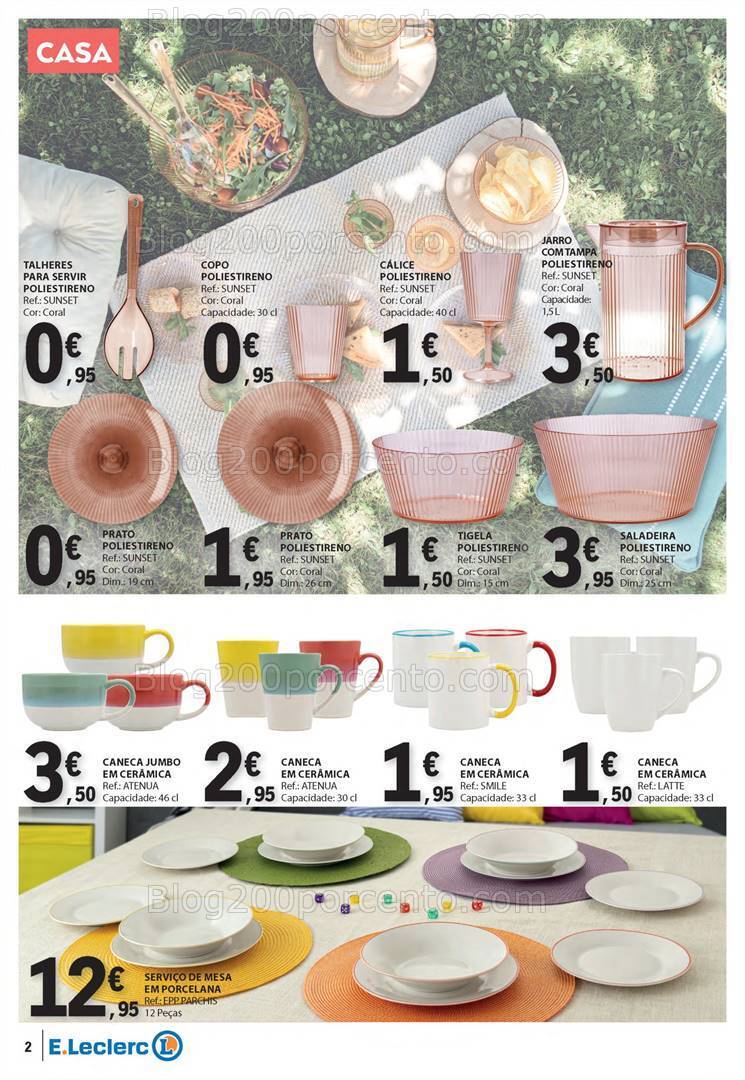 Antevisão Folheto E-LECLERC Promoções de 6 a 19 junho
