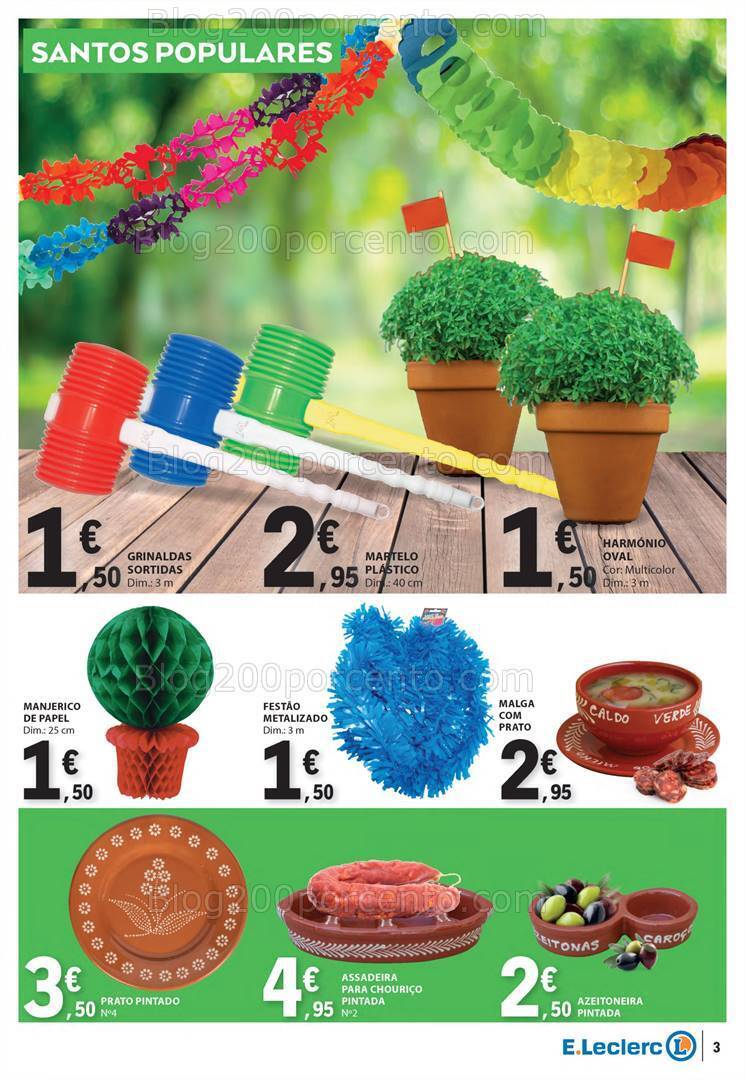 Antevisão Folheto E-LECLERC Promoções de 6 a 19 junho