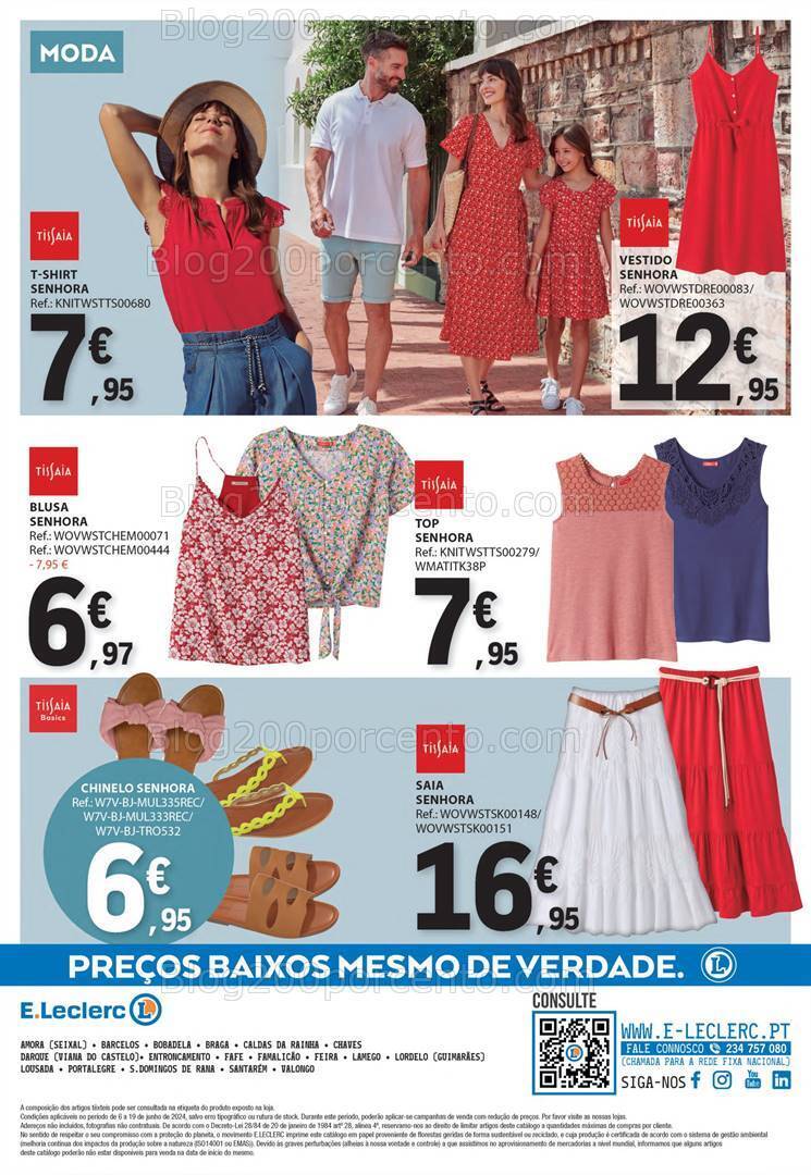 Antevisão Folheto E-LECLERC Promoções de 6 a 19 junho