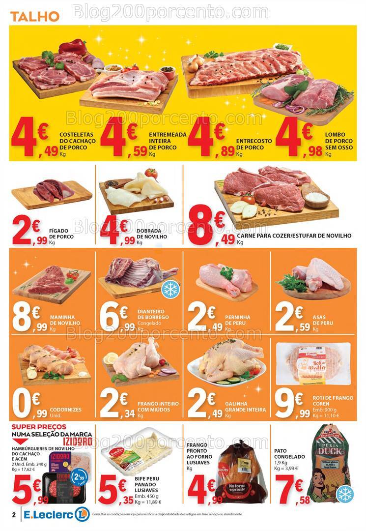 Antevisão Folheto E-LECLERC Promoções de 7 a 13 novembro