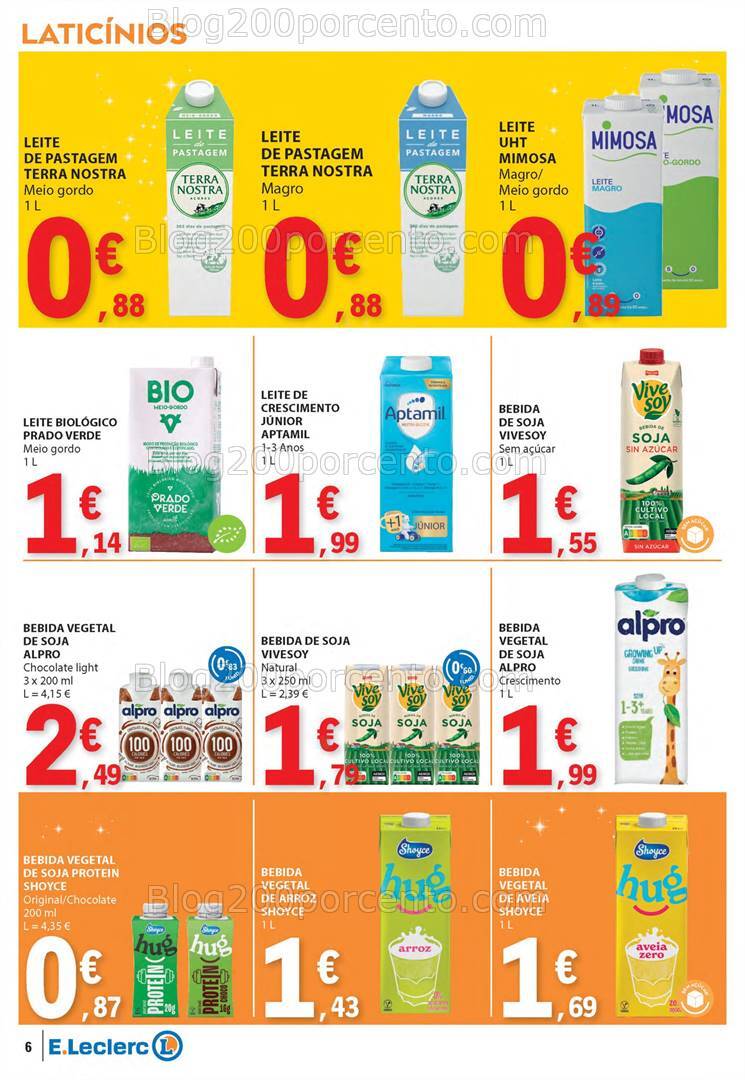 Antevisão Folheto E-LECLERC Promoções de 7 a 13 novembro