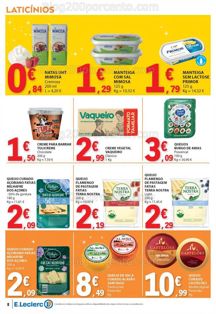Antevisão Folheto E-LECLERC Promoções de 7 a 13 novembro