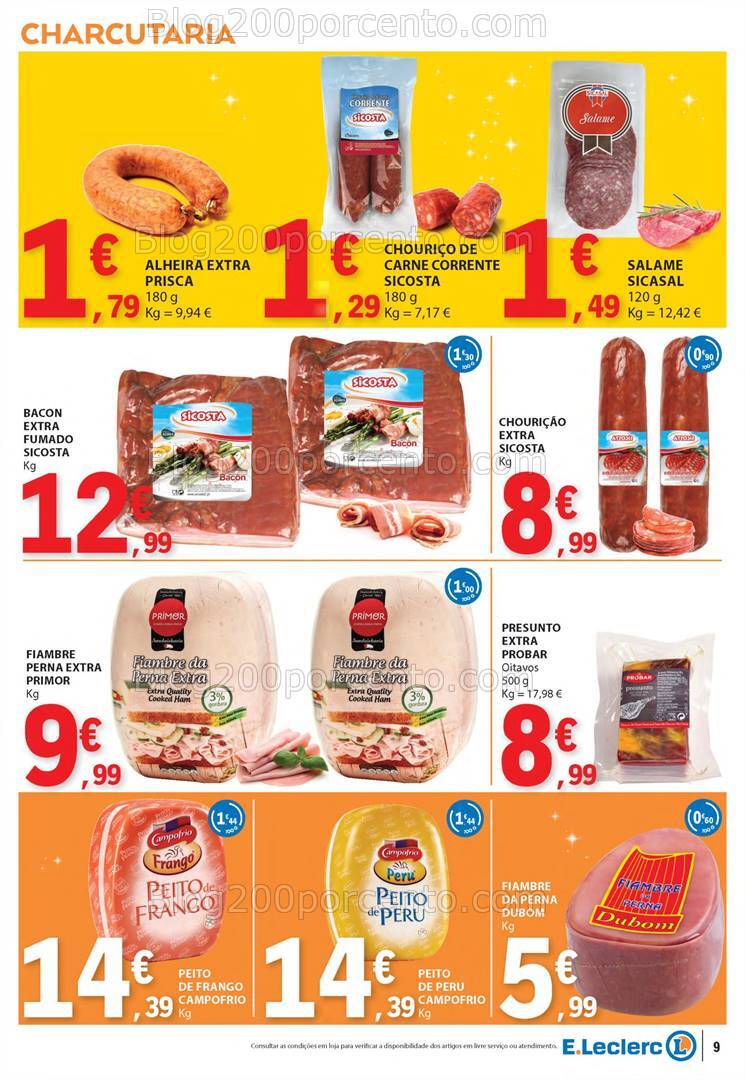 Antevisão Folheto E-LECLERC Promoções de 7 a 13 novembro