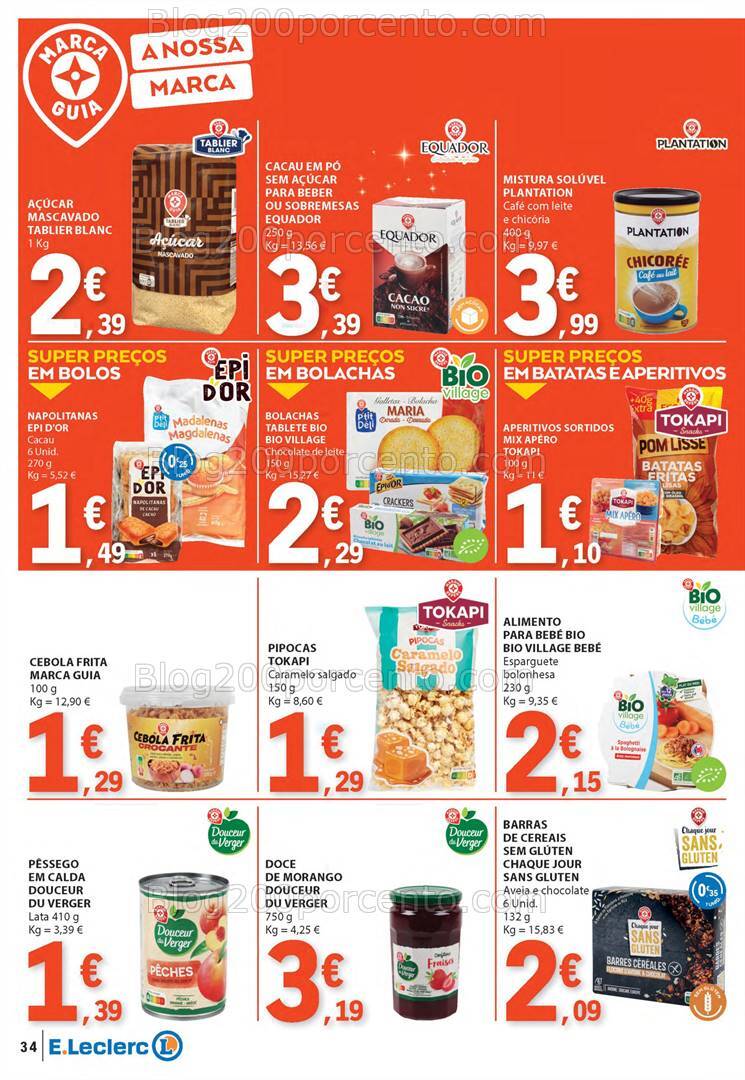 Antevisão Folheto E-LECLERC Promoções de 7 a 13 novembro