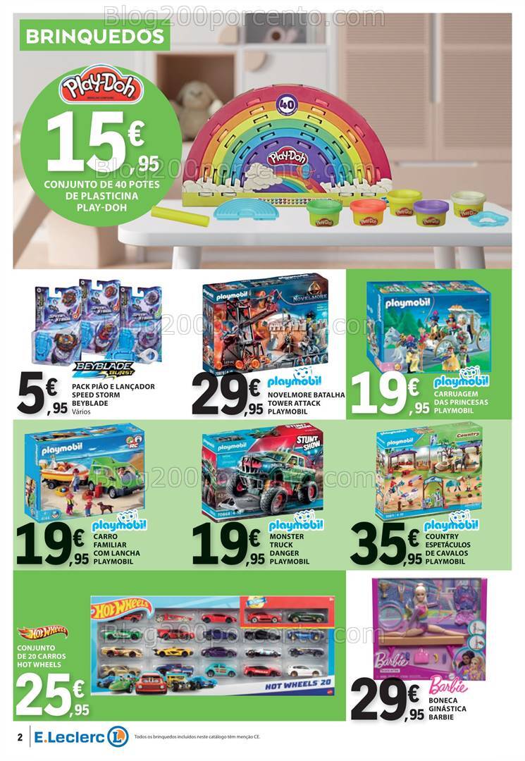 Antevisão Folheto E-LECLERC Bazar Promoções de 7 a 20 novembro