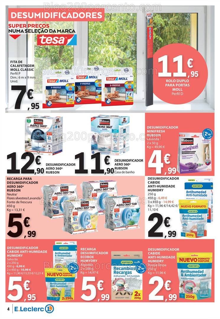 Antevisão Folheto E-LECLERC Bazar Promoções de 7 a 20 novembro