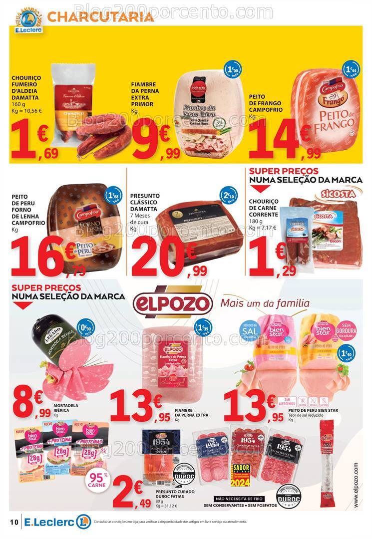 Antevisão Folheto E-LECLERC Aniversário Promoções de 24 a 30 outubro