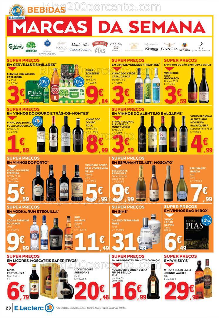 Antevisão Folheto E-LECLERC Aniversário Promoções de 24 a 30 outubro