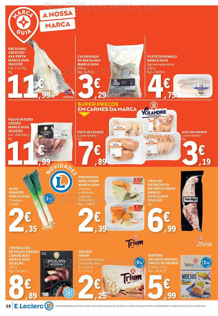 Antevisão Folheto E-LECLERC Aniversário Promoções de 24 a 30 outubro