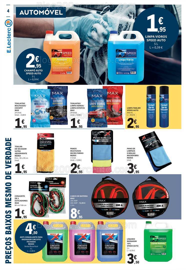 Antevisão Folheto E-LECLERC Bazar Promoções de 21 dezembro a 3 janeiro