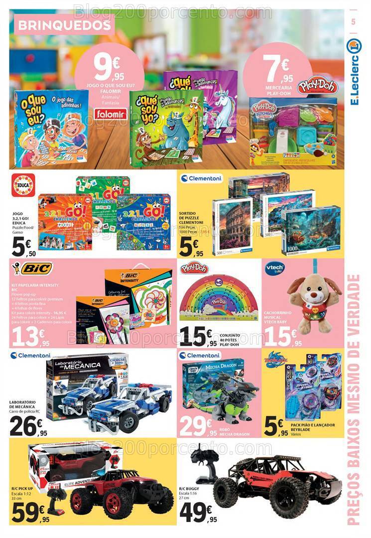 Antevisão Folheto E-LECLERC Natal Promoções de 7 a 20 dezembro