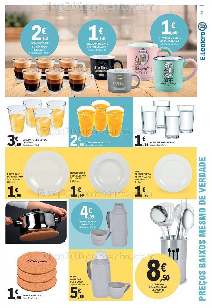 Antevisão Folheto E-LECLERC Natal Promoções de 7 a 20 dezembro