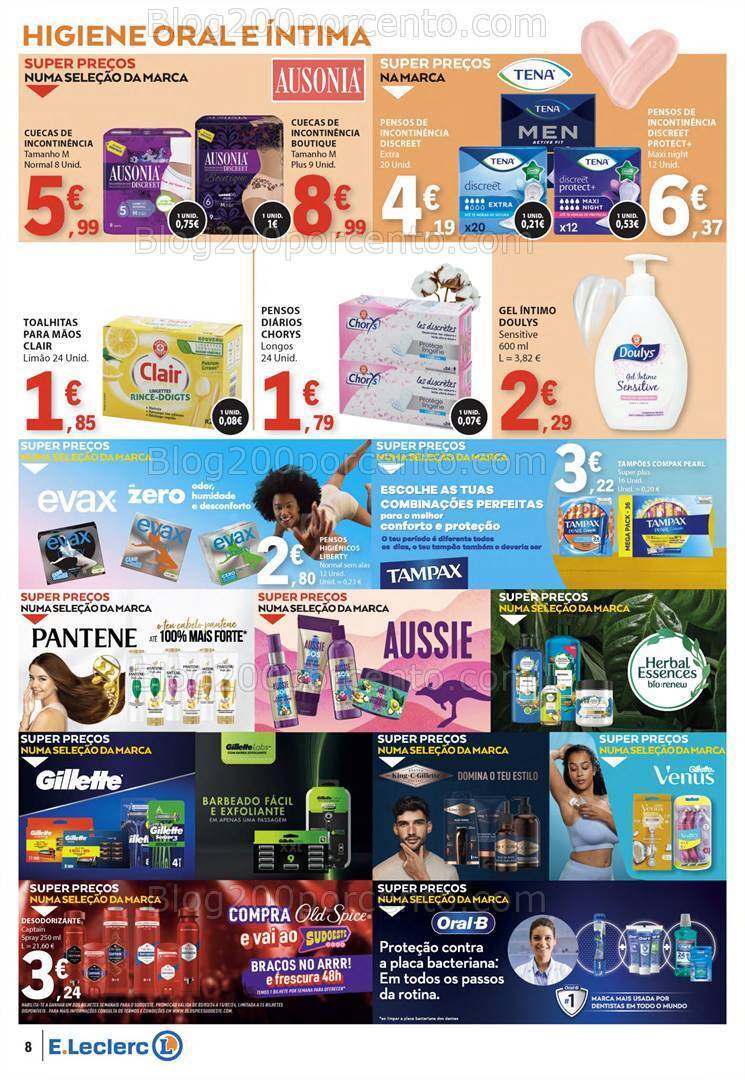 Antevisão Folheto E-LECLERC Especial Beleza Verão Promoções de 2 a 14 julho