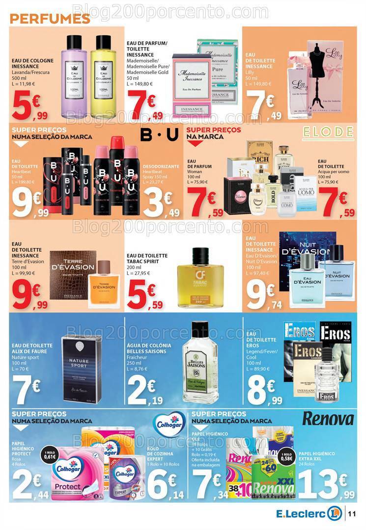 Antevisão Folheto E-LECLERC Especial Beleza Verão Promoções de 2 a 14 julho