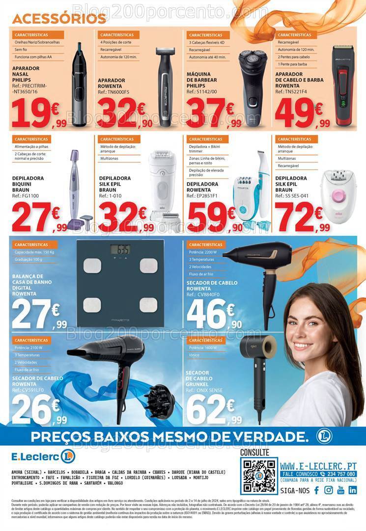 Antevisão Folheto E-LECLERC Especial Beleza Verão Promoções de 2 a 14 julho