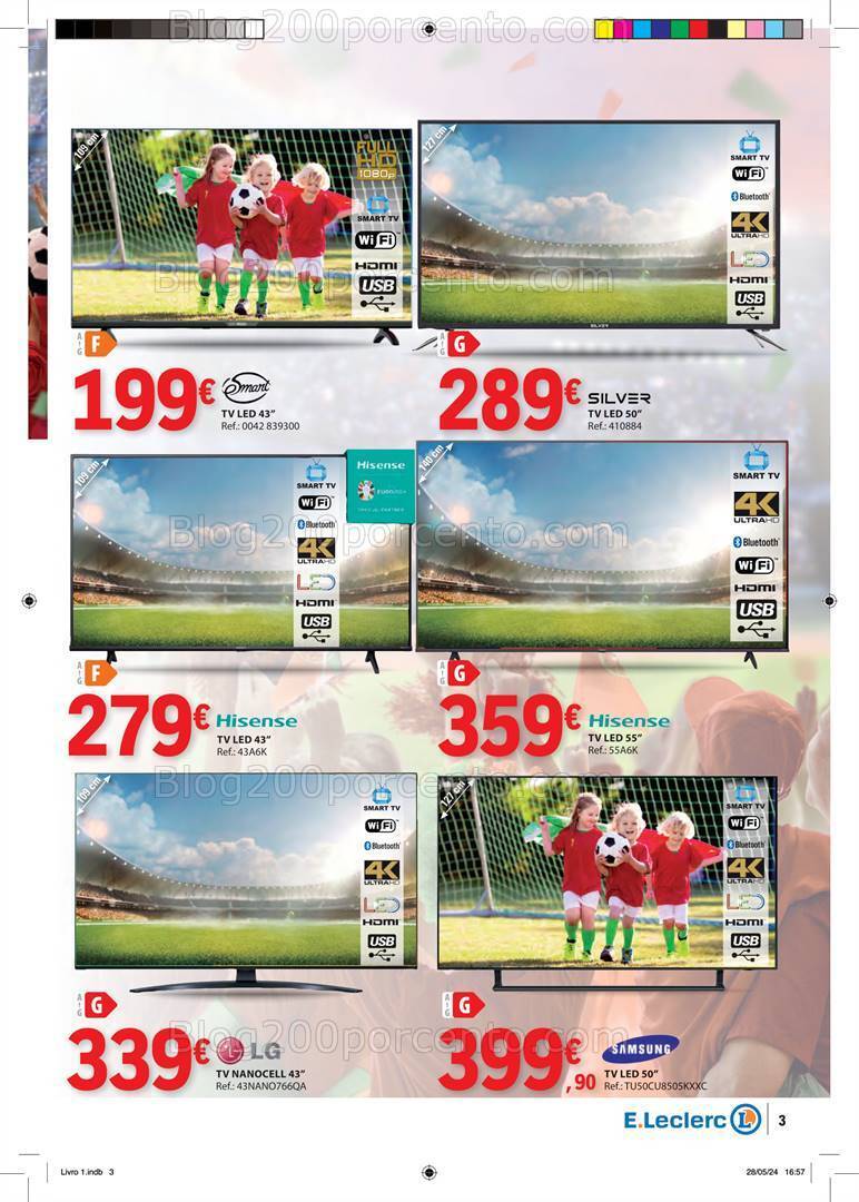 Antevisão Folheto E-LECLERC Especial Europeu Promoções de 11 a 23 junho