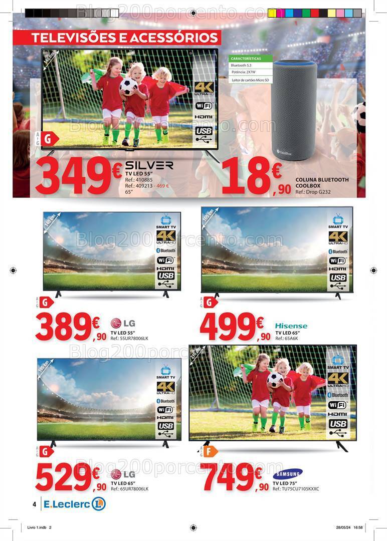 Antevisão Folheto E-LECLERC Especial Europeu Promoções de 11 a 23 junho