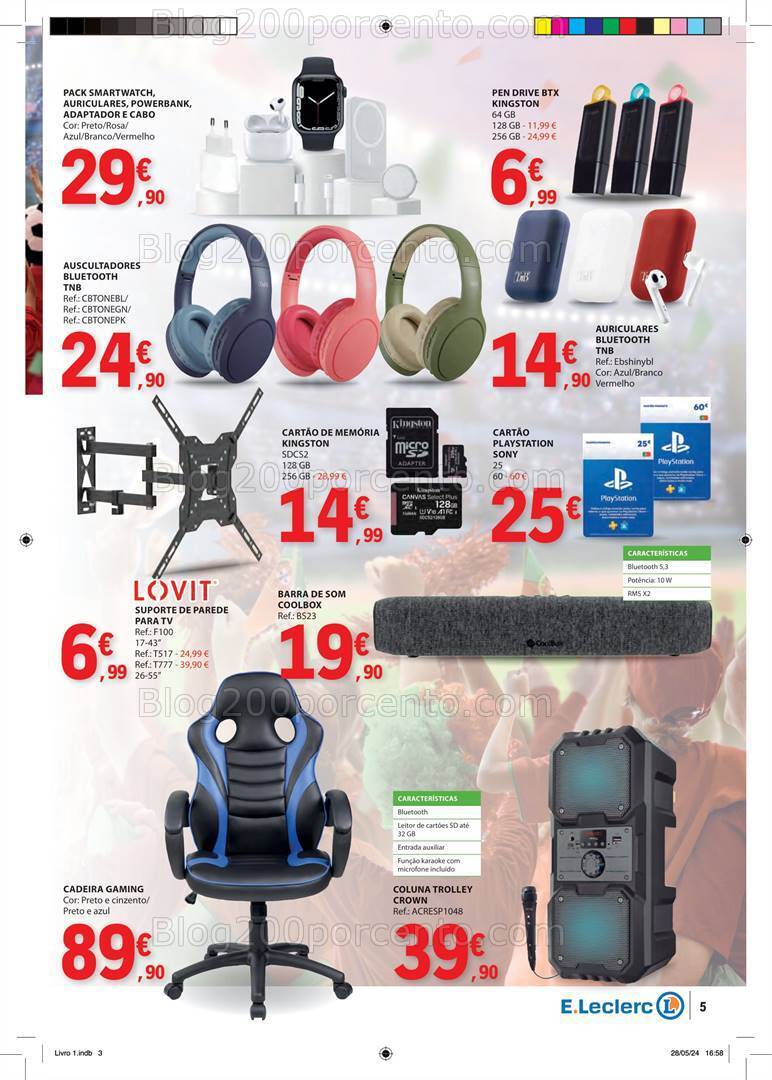 Antevisão Folheto E-LECLERC Especial Europeu Promoções de 11 a 23 junho