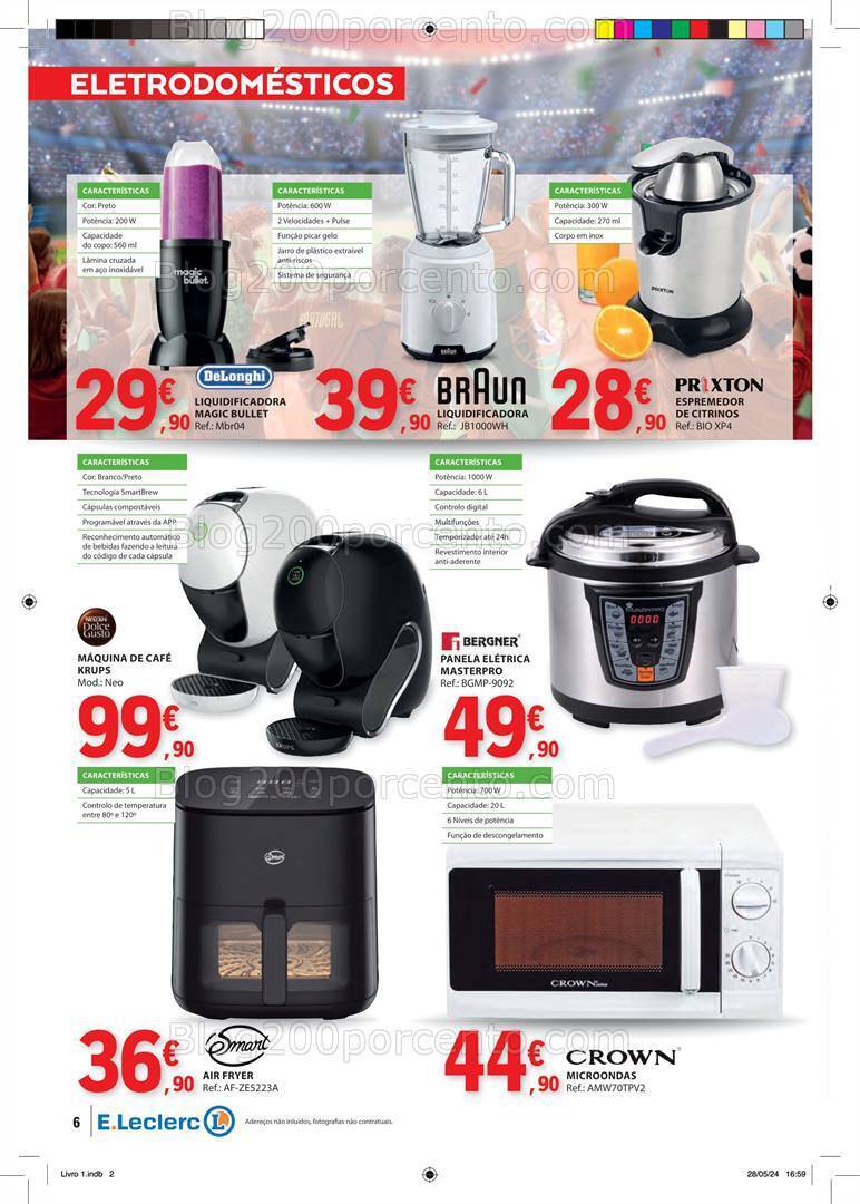 Antevisão Folheto E-LECLERC Especial Europeu Promoções de 11 a 23 junho