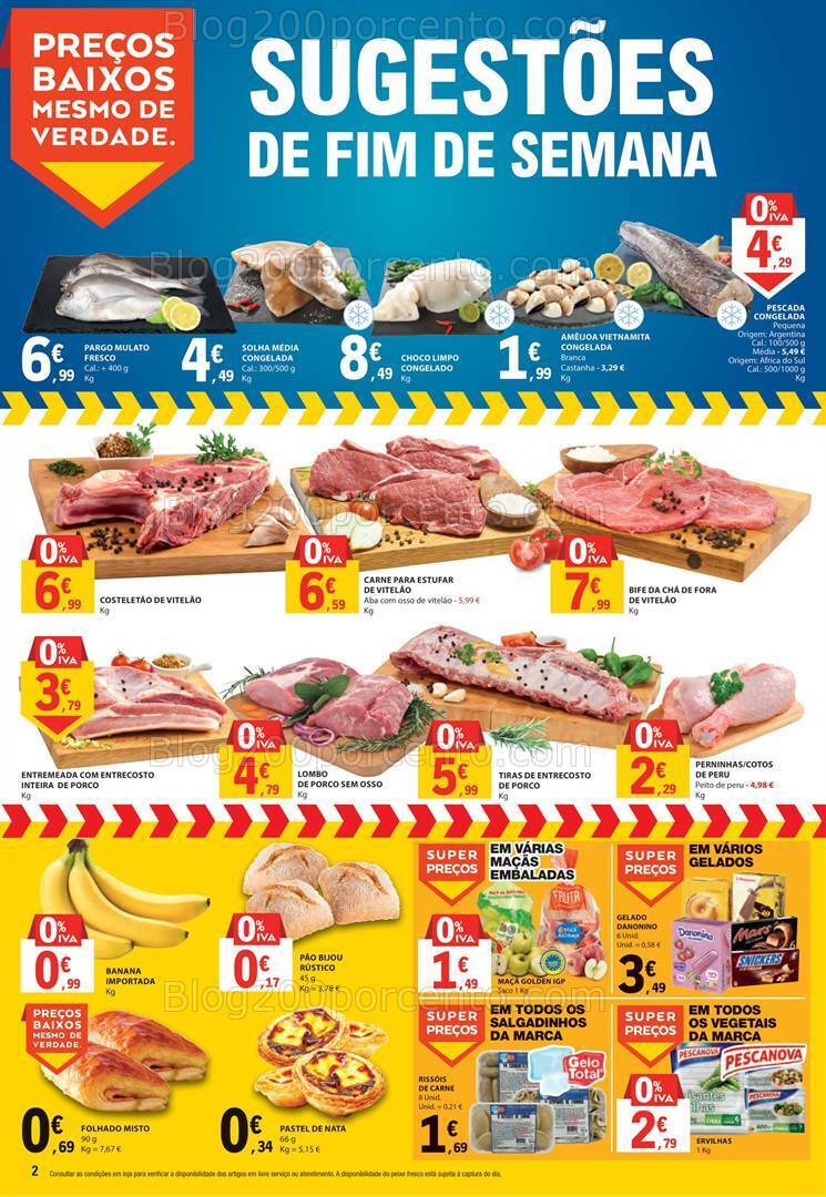 Antevisão Folheto E-LECLERC Promoções Fim de Semana - 3 a 5 novembro