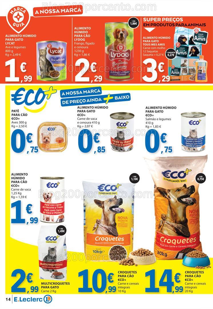 Antevisão Folheto E-LECLERC Marca Própria Promoções de 10 a 22 setembro