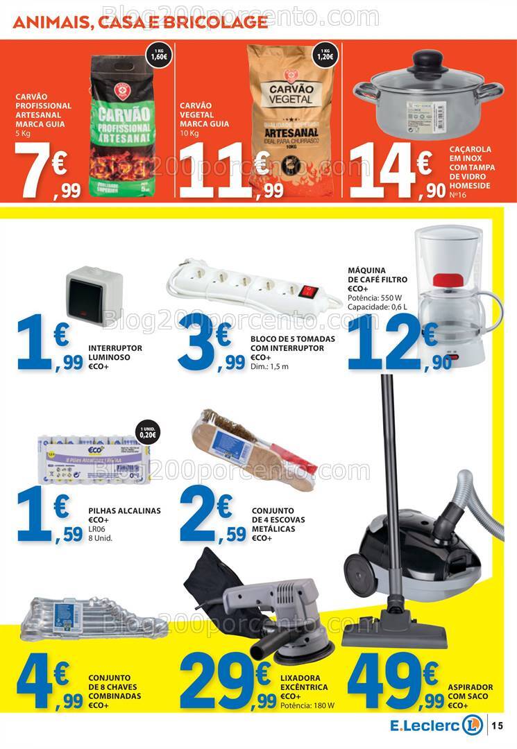 Antevisão Folheto E-LECLERC Marca Própria Promoções de 10 a 22 setembro