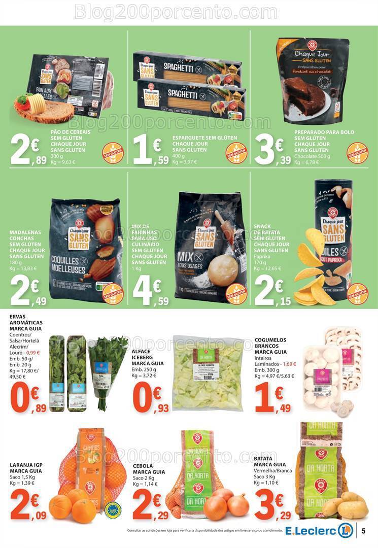 Antevisão Folheto E-LECLERC Guia Promoções de 18 a 30 junho