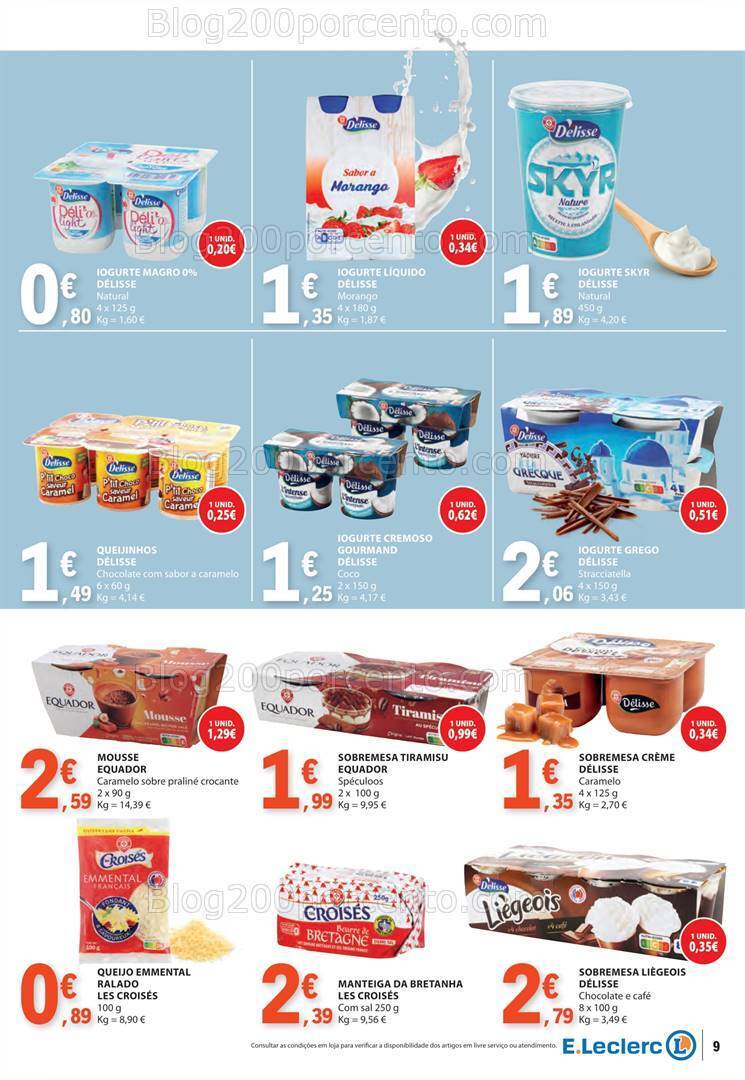 Antevisão Folheto E-LECLERC Guia Promoções de 18 a 30 junho