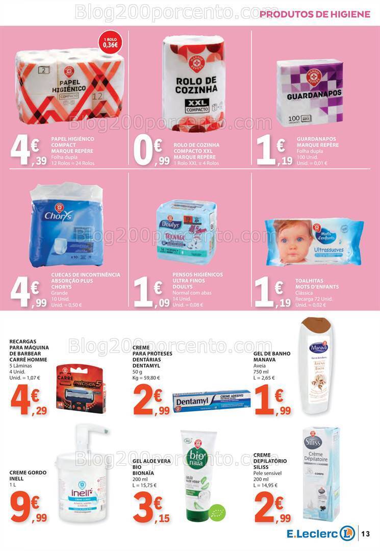 Antevisão Folheto E-LECLERC Guia Promoções de 18 a 30 junho