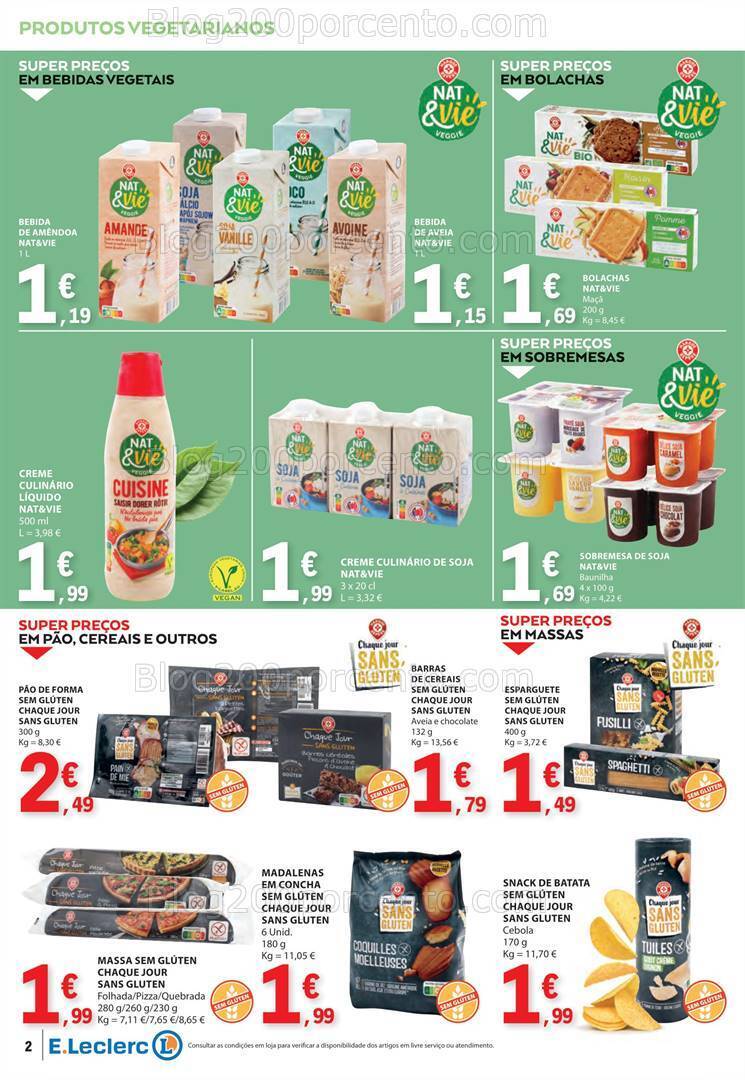 Antevisão Folheto E-LECLERC Especial Marca Guia Promoções de 19 a 31 março