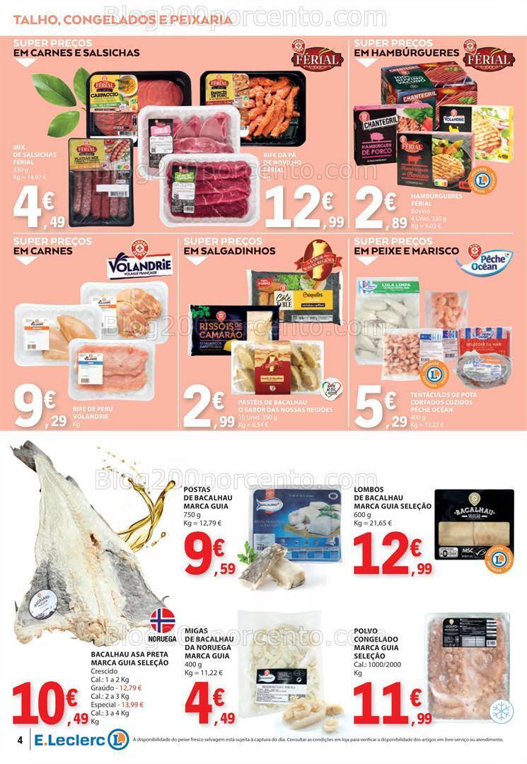 Antevisão Folheto E-LECLERC Especial Marca Guia Promoções de 19 a 31 março