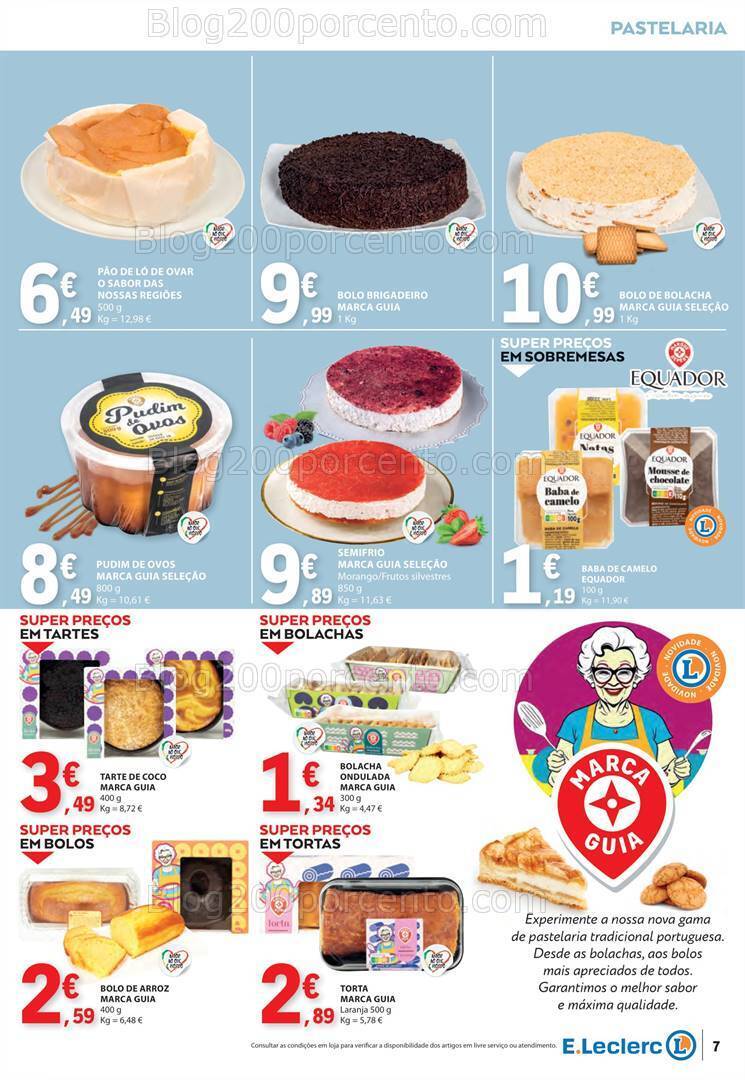 Antevisão Folheto E-LECLERC Especial Marca Guia Promoções de 19 a 31 março