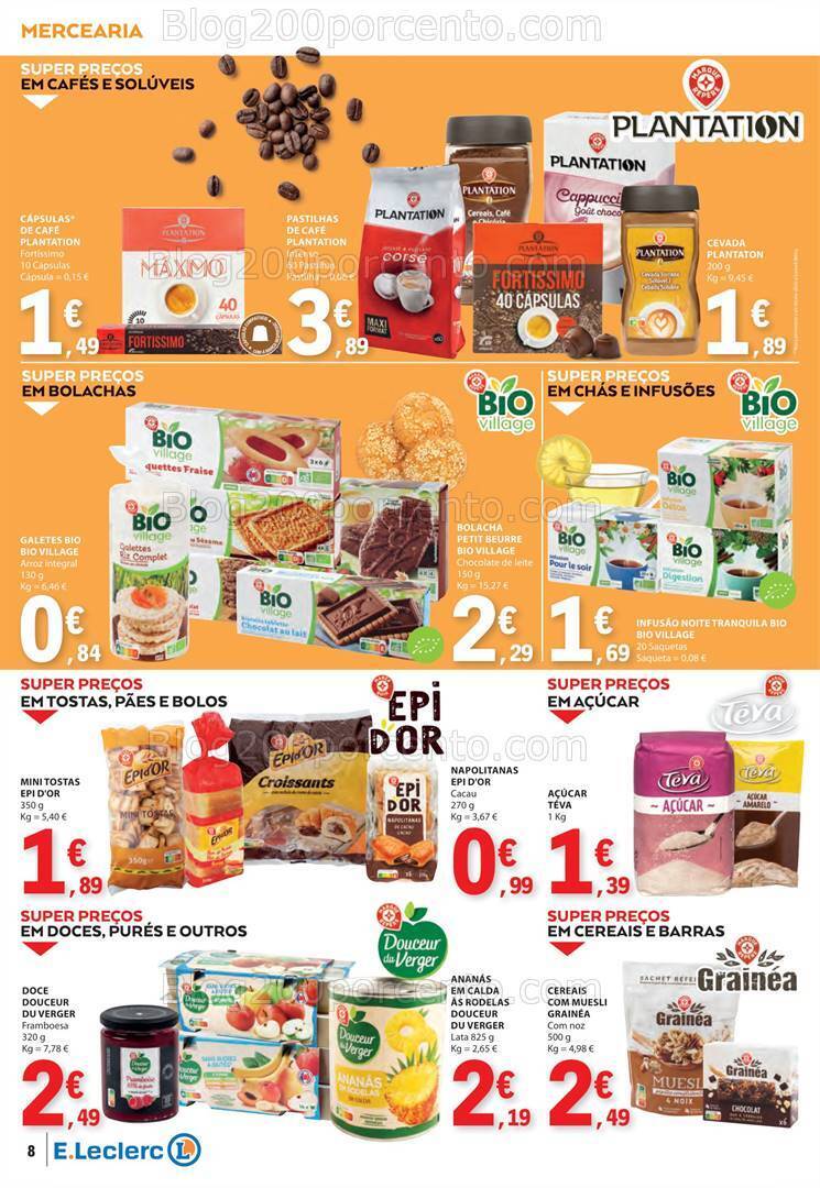 Antevisão Folheto E-LECLERC Especial Marca Guia Promoções de 19 a 31 março