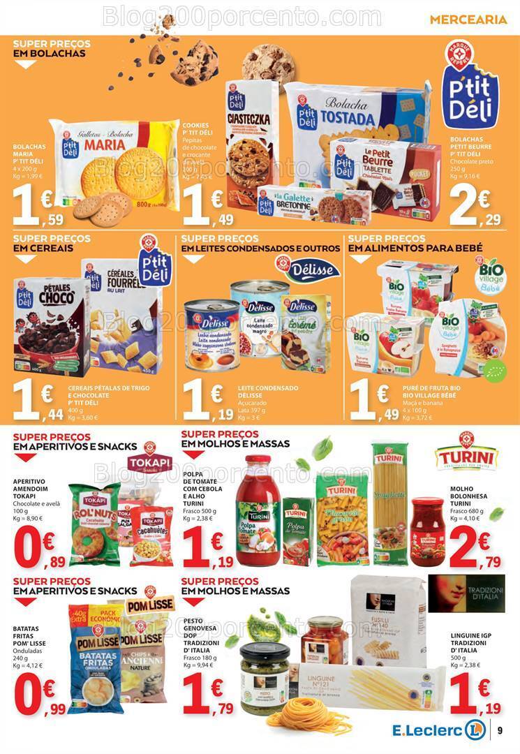 Antevisão Folheto E-LECLERC Especial Marca Guia Promoções de 19 a 31 março