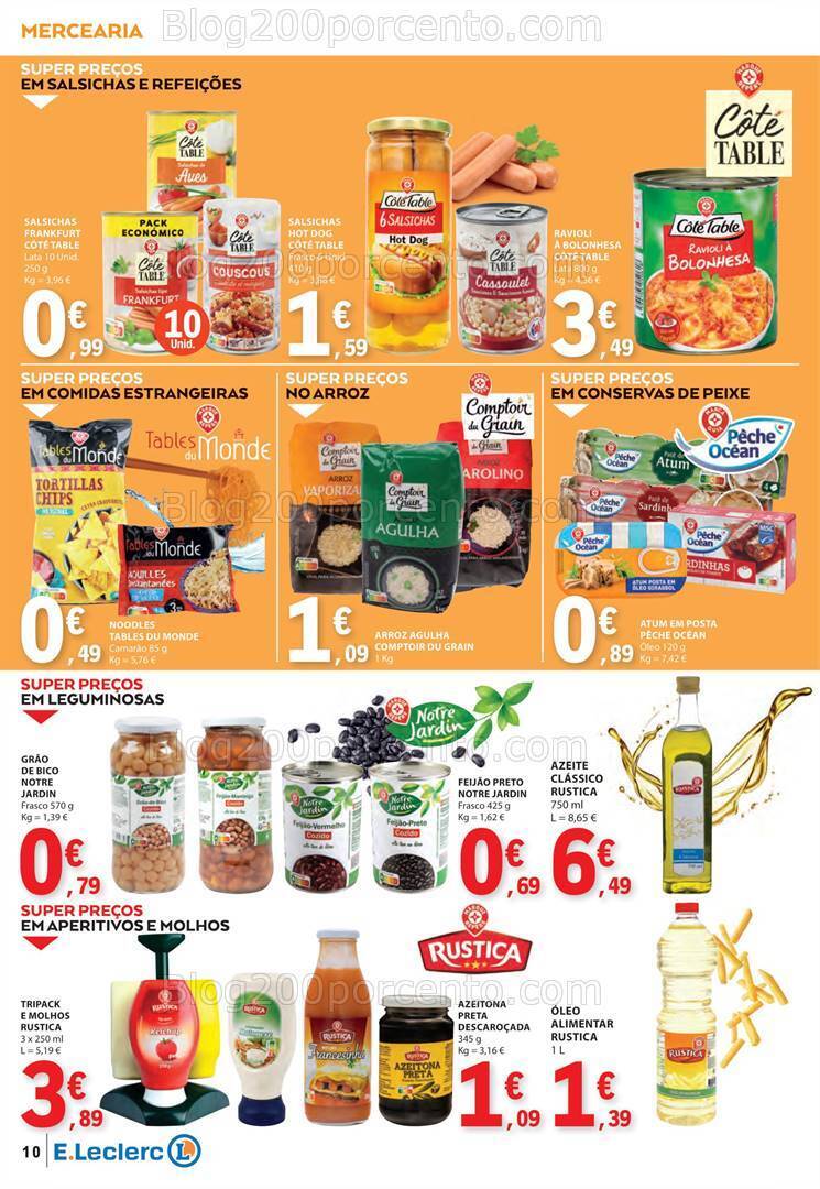 Antevisão Folheto E-LECLERC Especial Marca Guia Promoções de 19 a 31 março