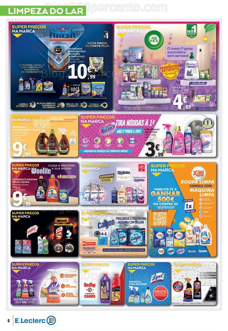 Antevisão Folheto E-LECLERC Especial Limpeza e Bricolage Promoções de 11 a 23 junho