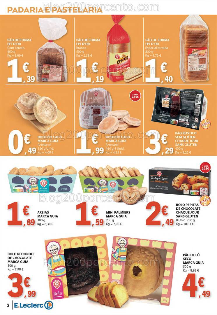 Antevisão Folheto E-LECLERC Especial Marca Guia Promoções de 1 a 30 setembro