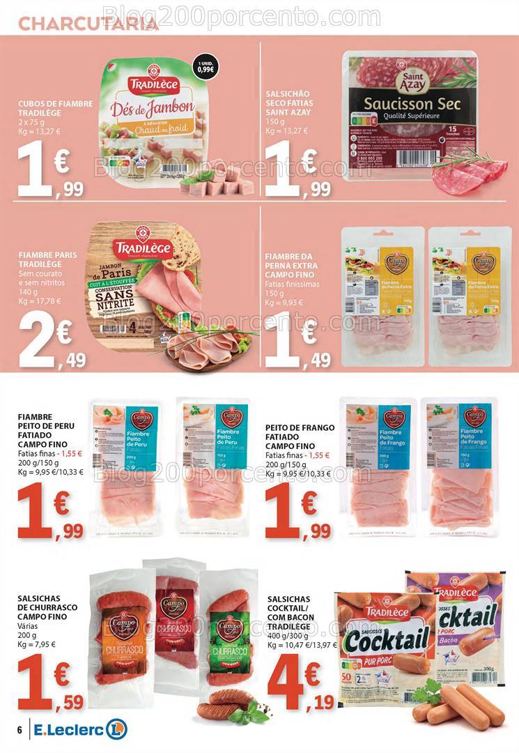 Antevisão Folheto E-LECLERC Especial Marca Guia Promoções de 1 a 30 setembro