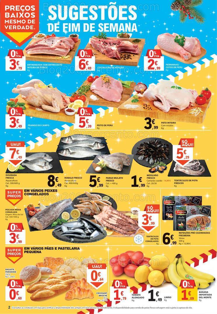 Antevisão Folheto E-LECLERC Promoções Fim de Semana - 8 a 10 dezembro