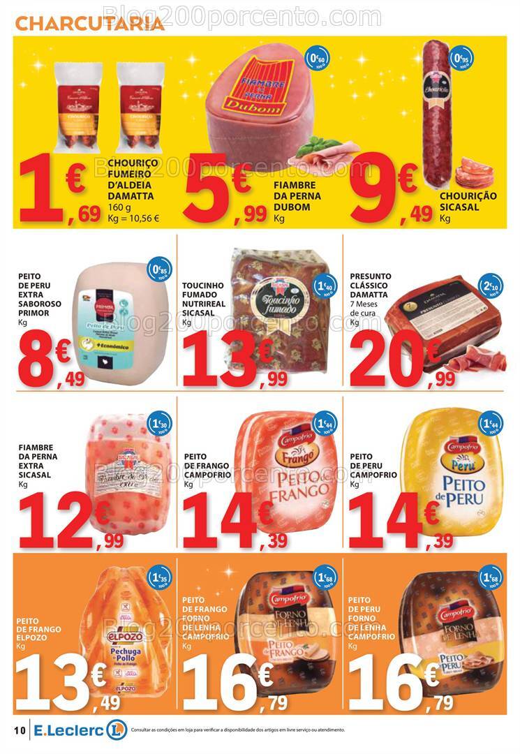 Antevisão Folheto E-LECLERC Natal Promoções de 19 a 24 dezembro