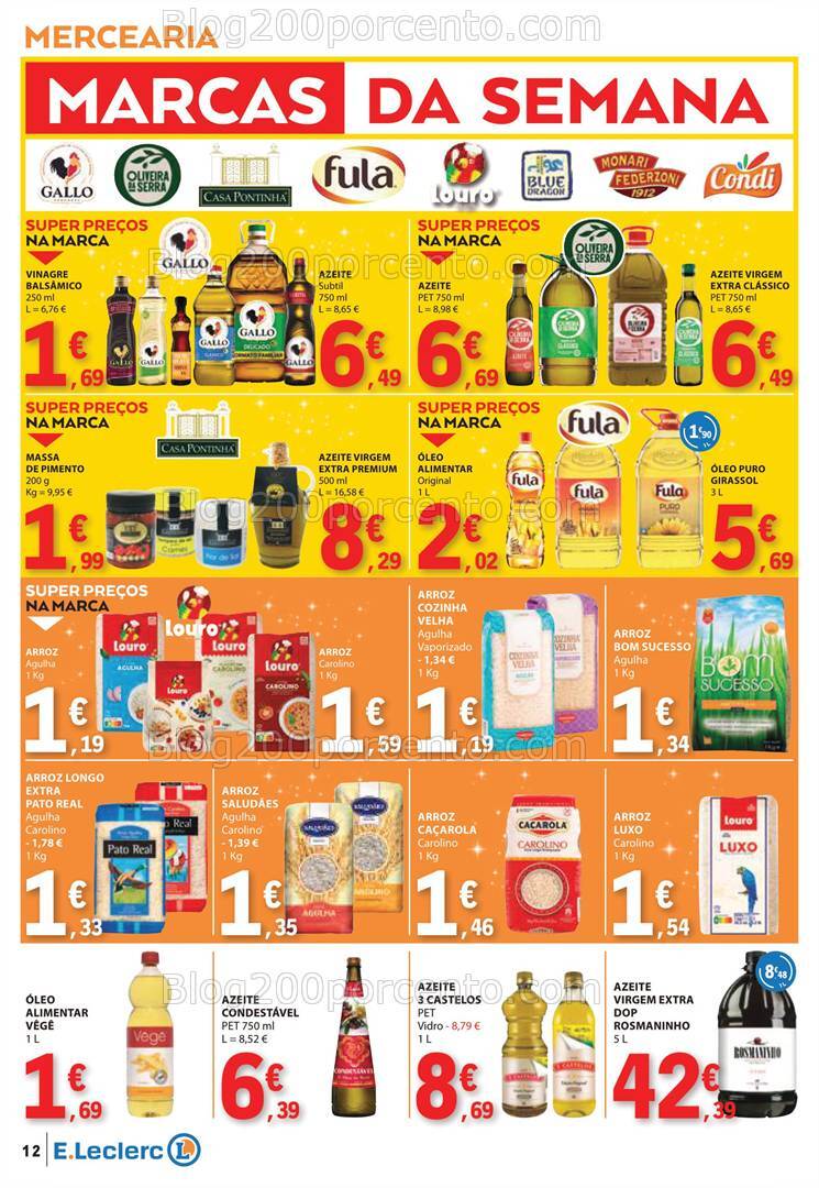 Antevisão Folheto E-LECLERC Natal Promoções de 19 a 24 dezembro