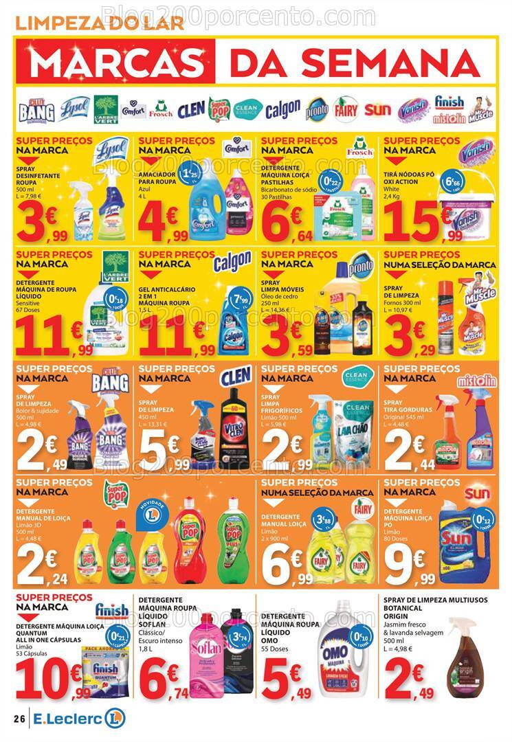 Antevisão Folheto E-LECLERC Natal Promoções de 19 a 24 dezembro