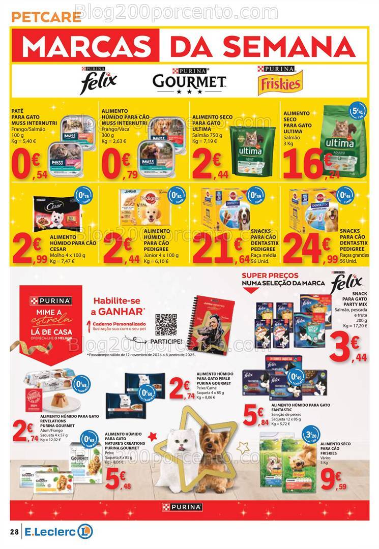 Antevisão Folheto E-LECLERC Natal Promoções de 19 a 24 dezembro