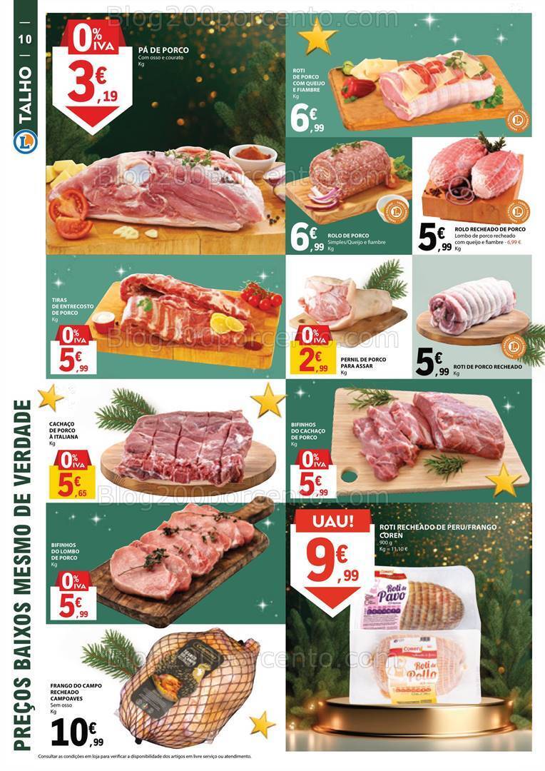 Antevisão Folheto E-LECLERC Natal Alimentar + Presentes Promoções de 5 a 17 dezembro