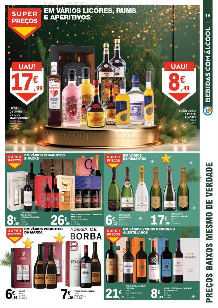 Antevisão Folheto E-LECLERC Natal Alimentar + Presentes Promoções de 5 a 17 dezembro